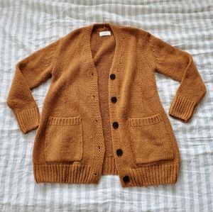 TOAST alpaca merino wool cardigan